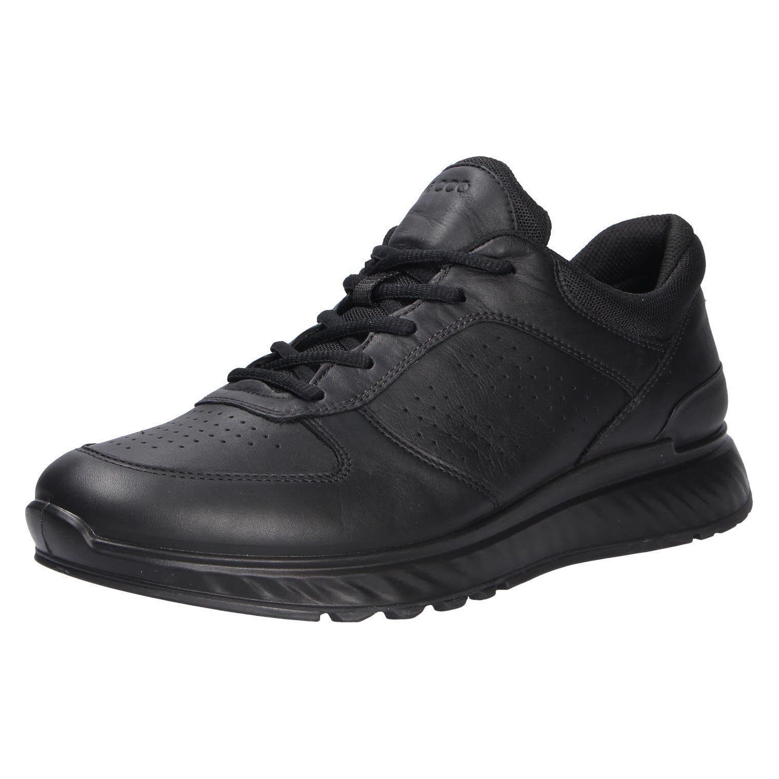 Ecco, Mannen, Sneakers, Veterschoenen, Zwart, (44)