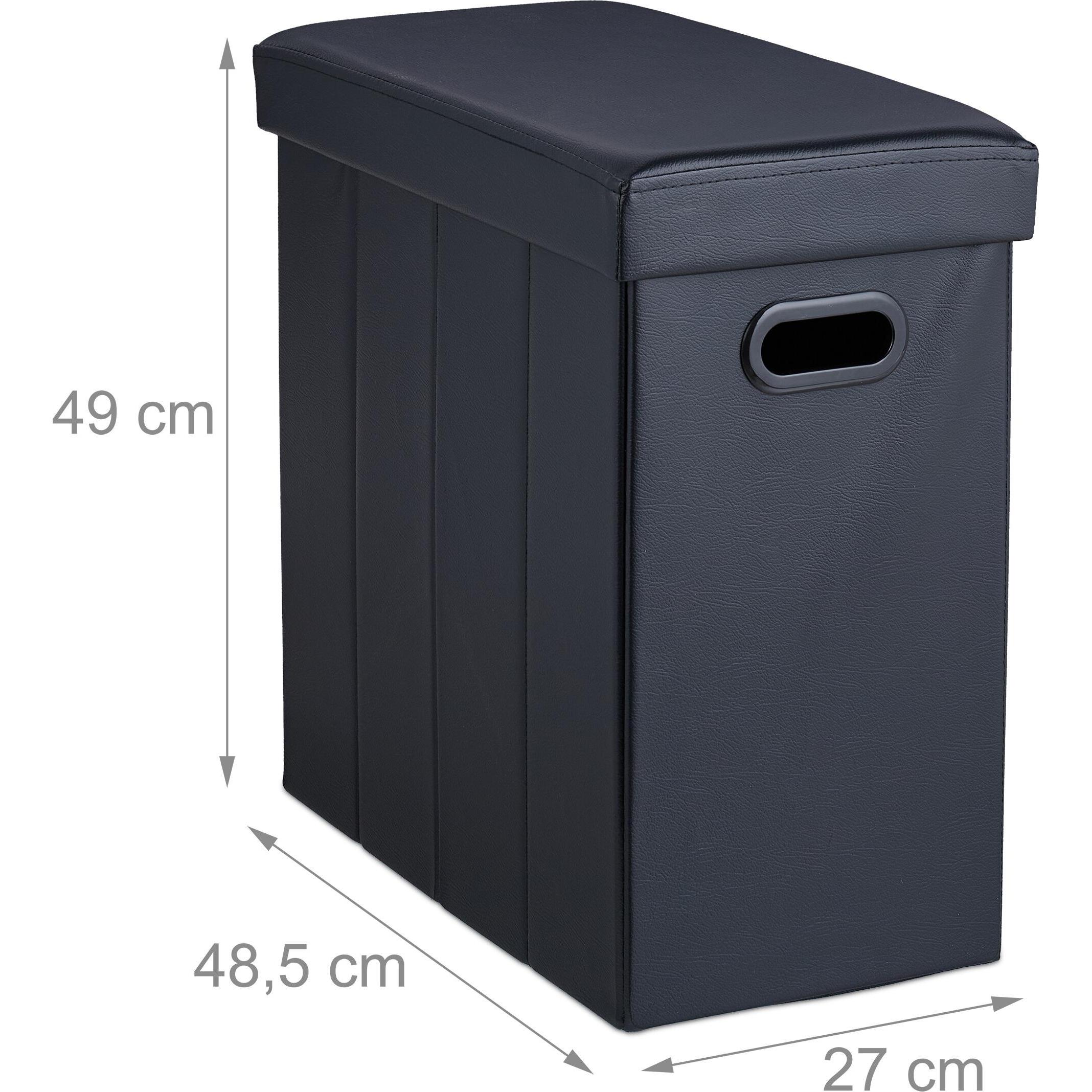 Thumbnail - Relaxdays, Hocker + Pouf, Sitzhocker