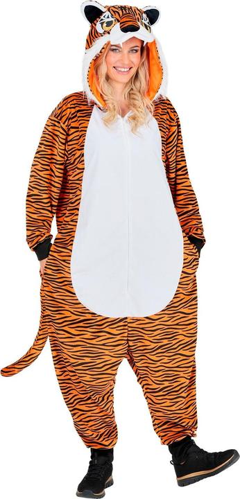 Produktbild Widmann Tiger Onesie Plüschkostüm (One Size)