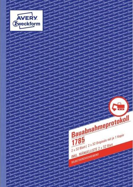 Immagine prodotto Avery Protocollo di ispezione degli edifici