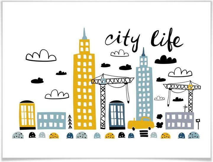 Produktbild Trenddeko City Life (60 x 50 cm)