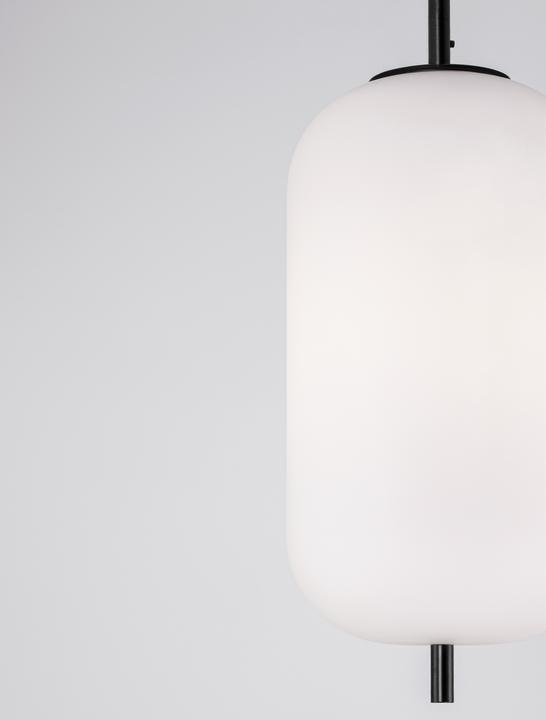 Produktbild Nova Luce LATO Pendelleuchte E27 Schwarz 120x22cm dimmbar 9624072 (E27)