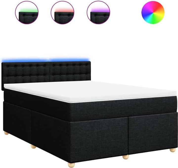 Produktbild vidaXL Boxspringbett (140 x 190 cm)