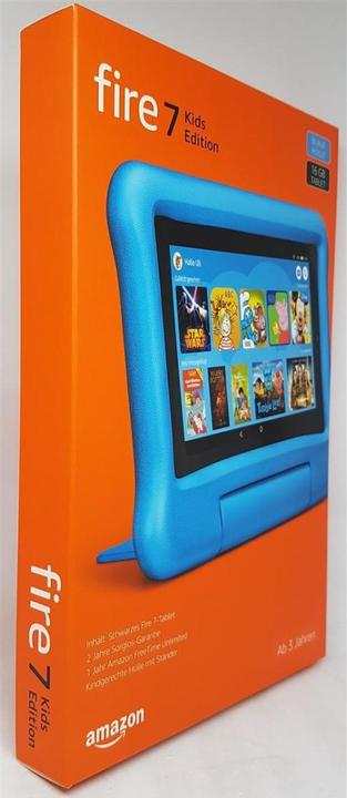 Actual product image Amazon Fire 7 Kids Edition (WLAN only, 7", 16 GB, Black)
