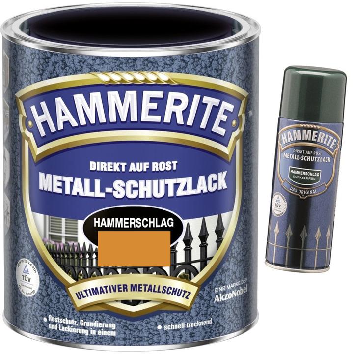 Actual product image Hammerite Metall-Schutzlack Hammerschlag (750 ml, Copper)