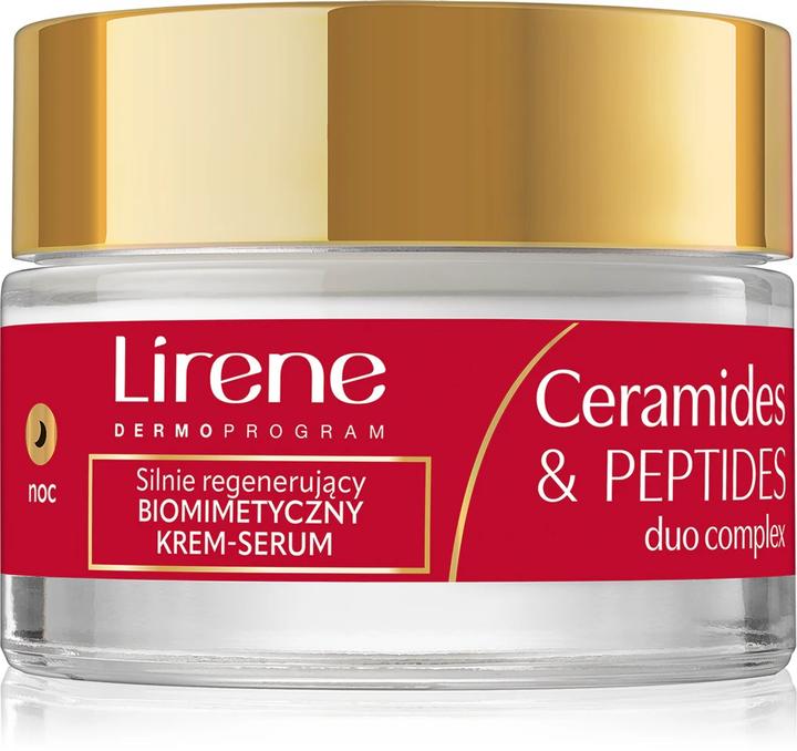 Lirene Silnie regenerujący krem-serum o bogatej formule 60+ na noc 50ml (50 ml)