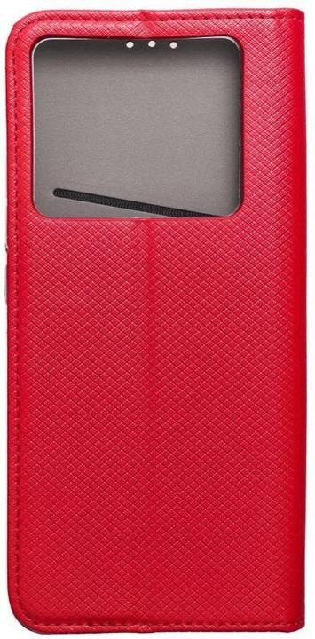 Actual product image OEM Back panel cover SMART CASE Book for INFINIX NOTE 40 red (Infinix Hot 40i)