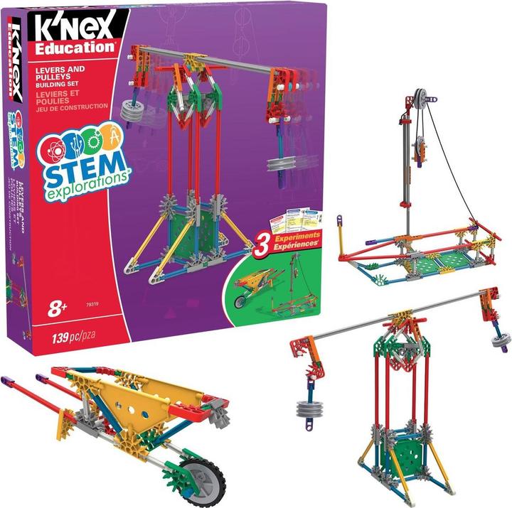 Productafbeelding K'Nex STEM Verkenningen: Bouwpakket voor hefbomen en katrollen