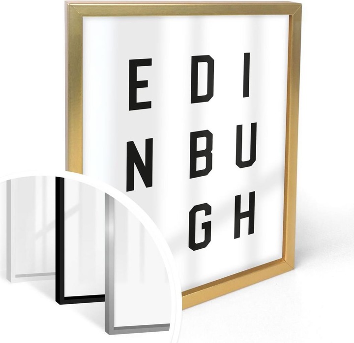 Image du produit Trenddeko Typographie Édimbourg (50 x 60 cm)