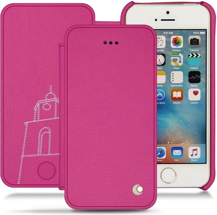 Actual product image Noreve Leather case horizontal (Apple iPhone SE)