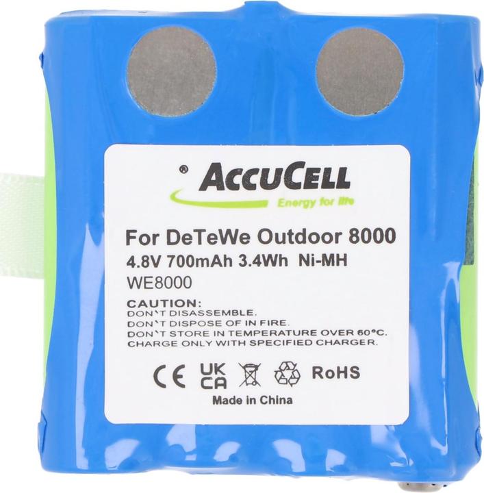Immagine prodotto AccuCell Batteria DeTeWe Outdoor 8000