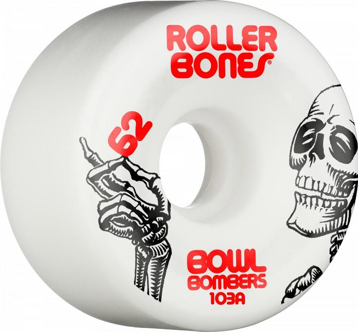 Image du produit Rollerbones 103A Bowl Bombers Wheels (8pk) (62 mm, 103a)