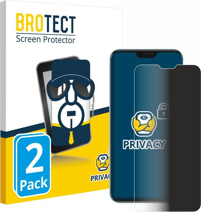 Actual product image BROTECT Privacy Protector (2 pcs., Xiaomi Redmi 6 Pro)