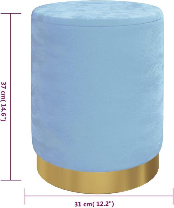 Actual product image vidaXL Stool