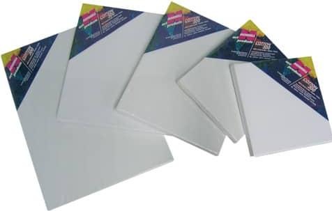 Actual product image Honsell art products Stretcher frame Cotton 300 square white 40,0 x 40,0 cm (40 x 40 cm)