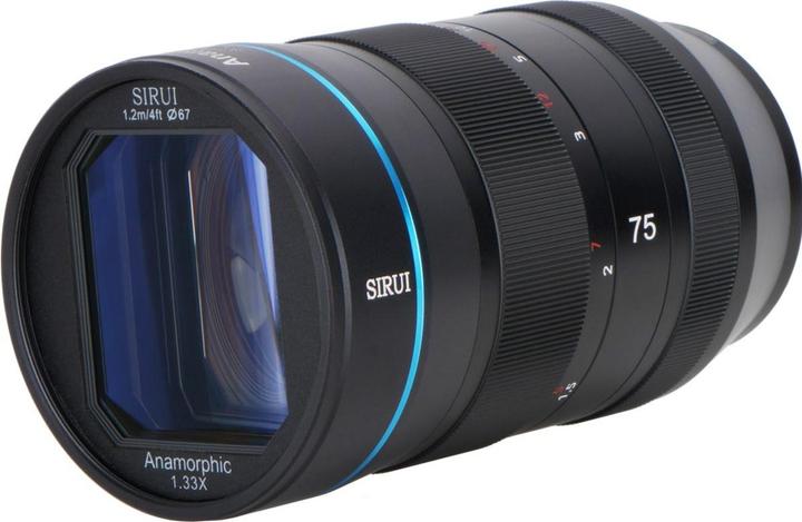 Productafbeelding Sirui Vaste brandpuntsafstand 75 mm F1.8 anamorfisch (Nikon Z, APS-C / DX)