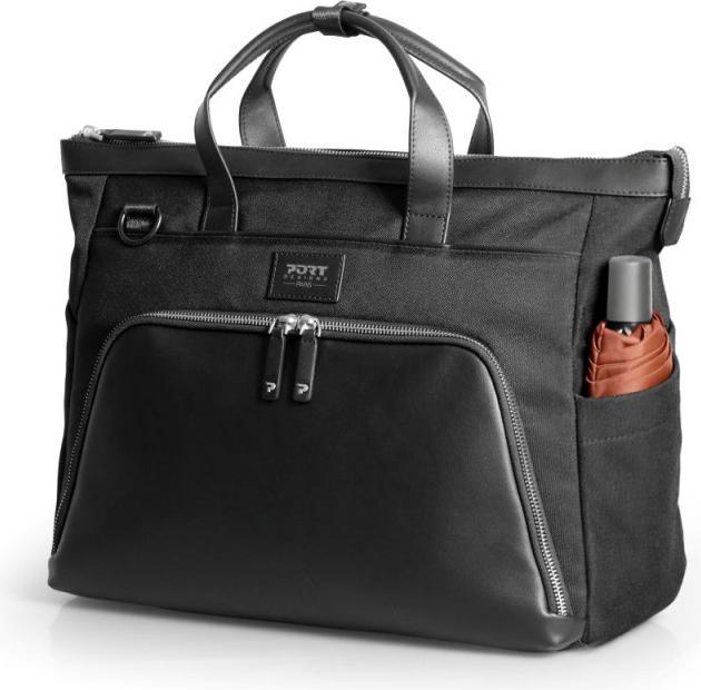 Actual product image Port Designs Port Muse Laptop Tragetasche - 16" Eco, Schwarz mit Fächern (16")