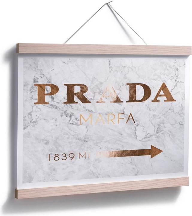 Actual product image Trenddeko Copper look - Prada Marfa (80 x 100 cm)