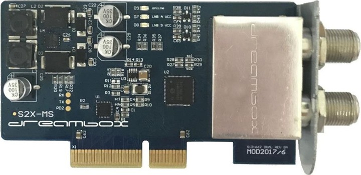 Actual product image Dreambox DVB-S2X MultiStream Dual Tuner (Reception modul)