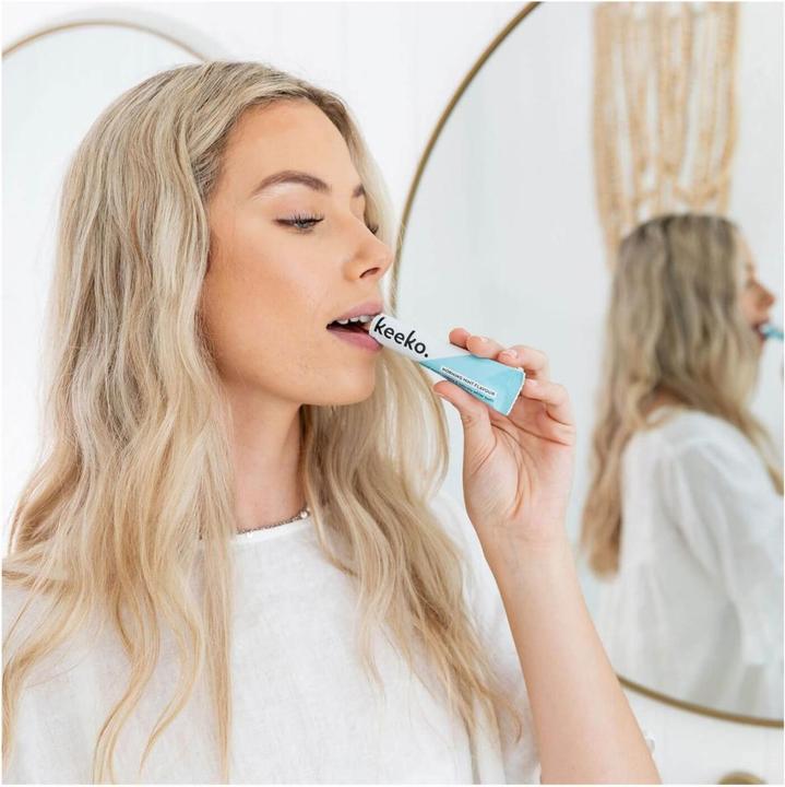 Actual product image Keeko. Morning Mint Mouth Pulling Sachets