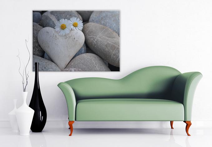 Image du produit Trenddeko Fleurs d'amour (60 x 40 cm)