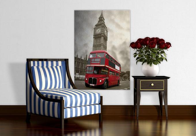 Produktbild Trenddeko Visit London (60 x 40 cm)