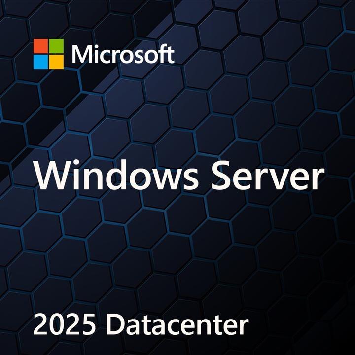 Image du produit Microsoft MS OEM Windows Server Datacenter 2025 64Bit 1pk DVD 16 Core (EN) (1 Utilisateur, Illimité)