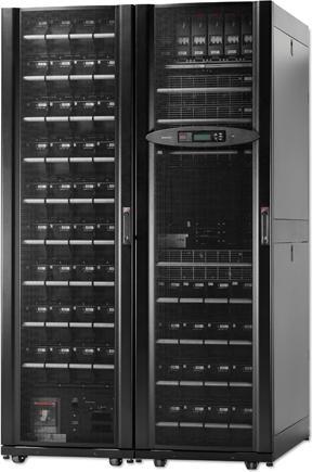 Produktbild APC Symmetra PX All-In-One 48kW skalierbar bis 48kW 400V inklusive Start-Up (48000 VA, 48000 W, Online-Doppelwandler USV)