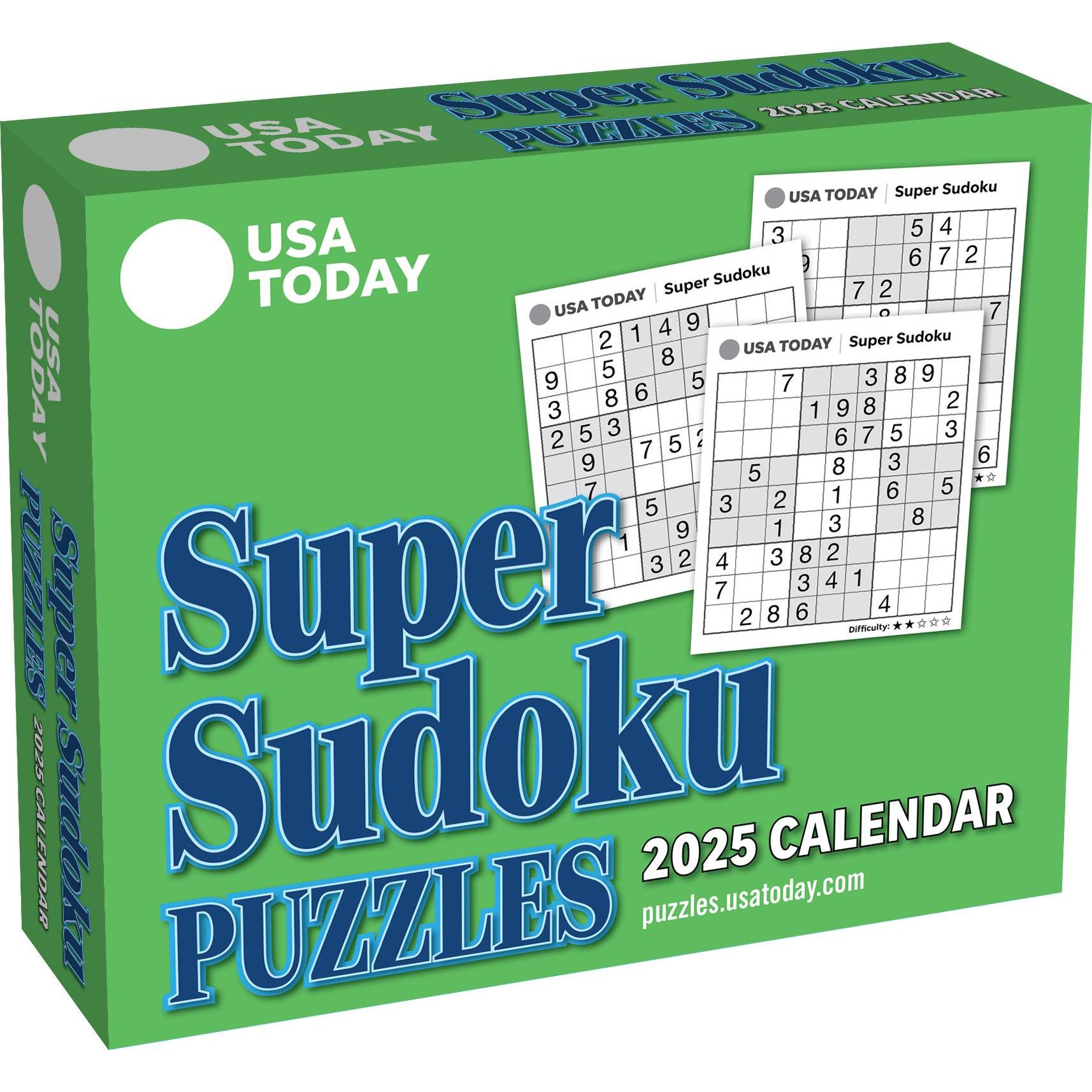 McMeel, Agenda, USA TODAY Super Sudoku 2025 Day-to-Day Calendar (Englisch)