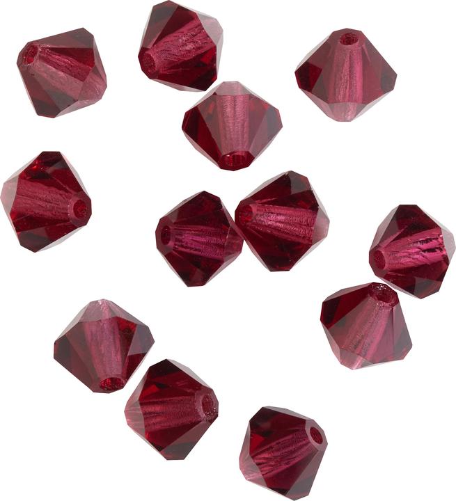 Produktbild Pracht Glasschliffglitzerperlen, 6 mm, 12 Stück