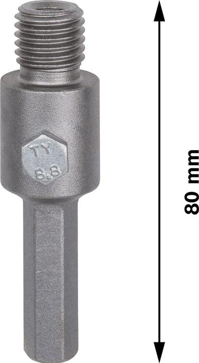 Produktbild Bosch Professional Zubehör PRO Hex Adapter, M16, 80 mm (11 mm)