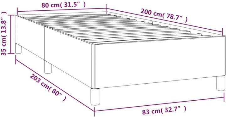 Produktbild VidaXL Nurten (80 x 200 cm)
