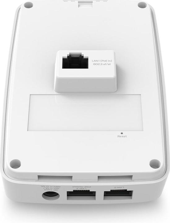 Produktbild EnGenius Cloud Managed Wireless 6 (AX) Dual Band 2x2 (2,4GHz/5GHz) Indoor Wall-Plate Access Point ( (1200 Mbit/s)