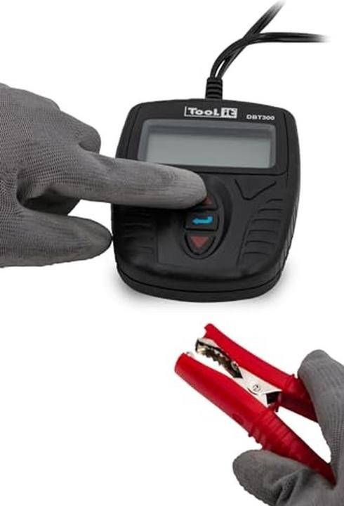 Actual product image Toolit Automotive Battery Tester Battery Voltage and State of Charge Meter DBT 300
