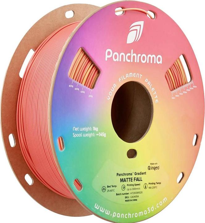 Actual product image Polymaker Panchroma™ PLA Gradient Matte (PLA, 1.75 mm, 1000 g)