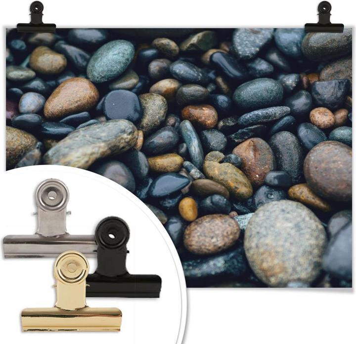 Produktbild Trenddeko Steinstrand 02 (60 x 50 cm)