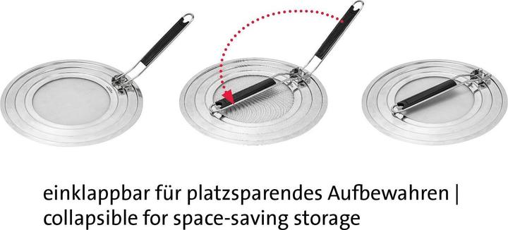 Produktbild Westmark Spritzschutz "Exlusiv", D 20, 24, 28 cm (30 cm, Metall, Kunststoff)
