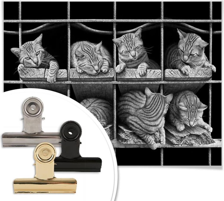 Produktbild Trenddeko Heine - Die Katze (150 x 120 cm)
