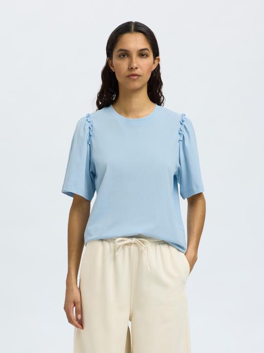 Produktbild Selected Slfpenelope 2/4 Ruffle Tee Noos (XXL)