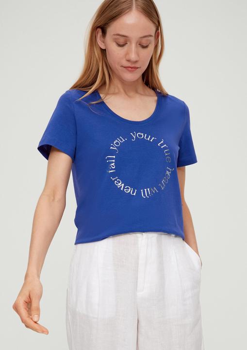 Produktbild S.Oliver T-Shirt Baumwollshirt mit Frontprint (32)