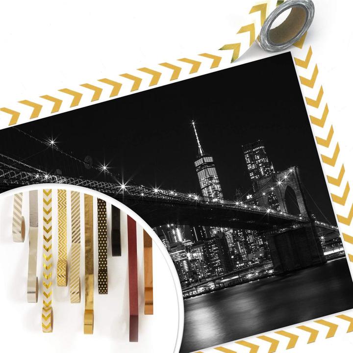 Immagine prodotto Trenddeko New York di notte (30 x 24 cm)