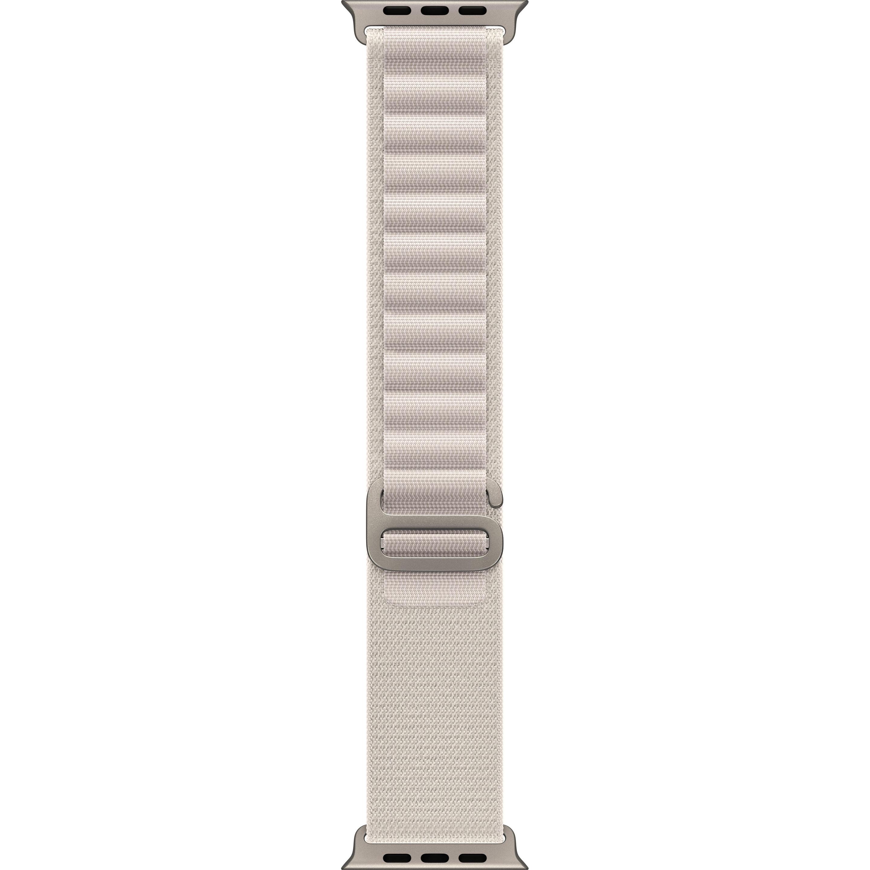 Apple Alpine Loop (49 mm, Polyester), Uhrenarmband, Beige
