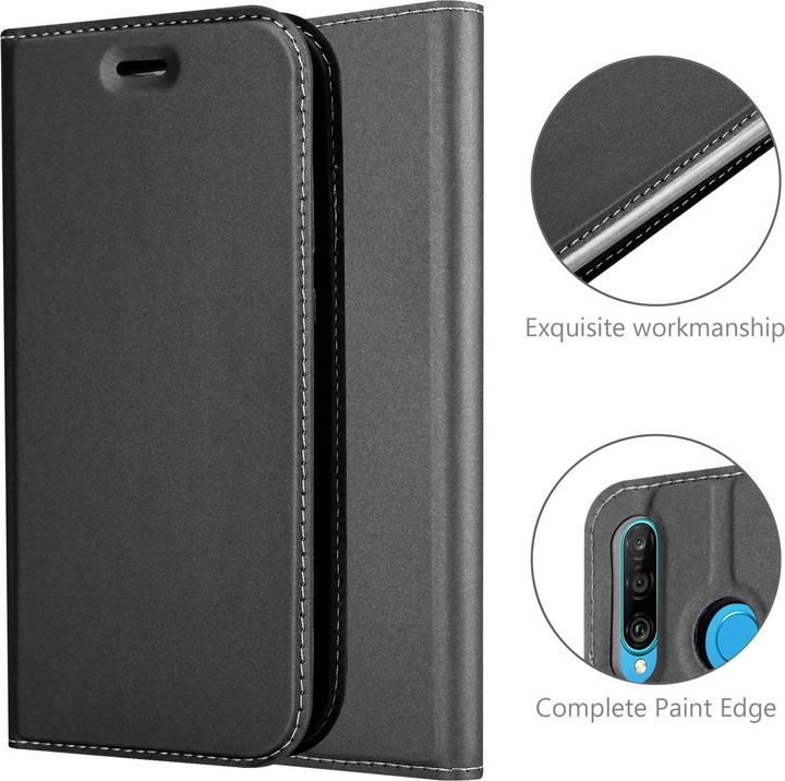 Actual product image Cadorabo Book Classy Style Cover (Huawei P30 Lite)