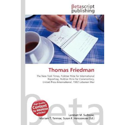 Thomas Friedman, Fachbücher