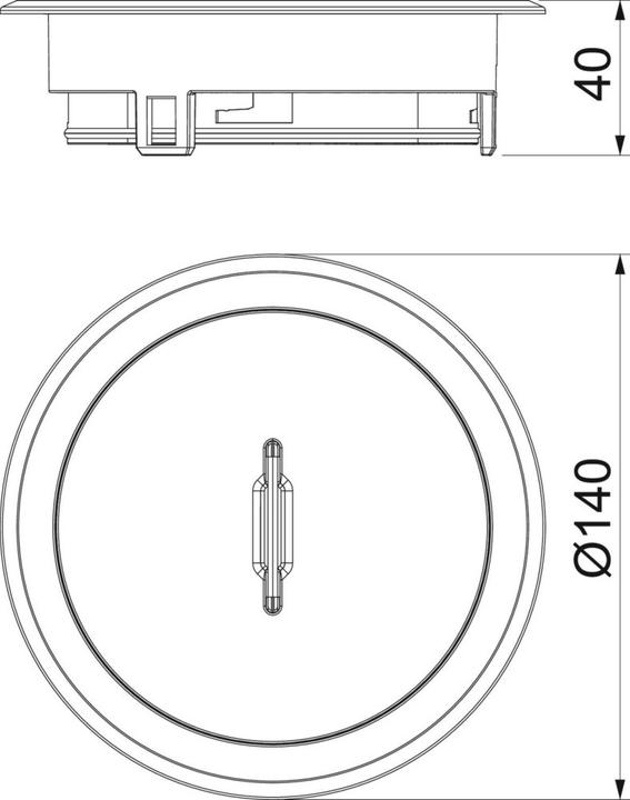 Actual product image OBO Bettermann OBO GES R2T CuZn tube lid with handle
