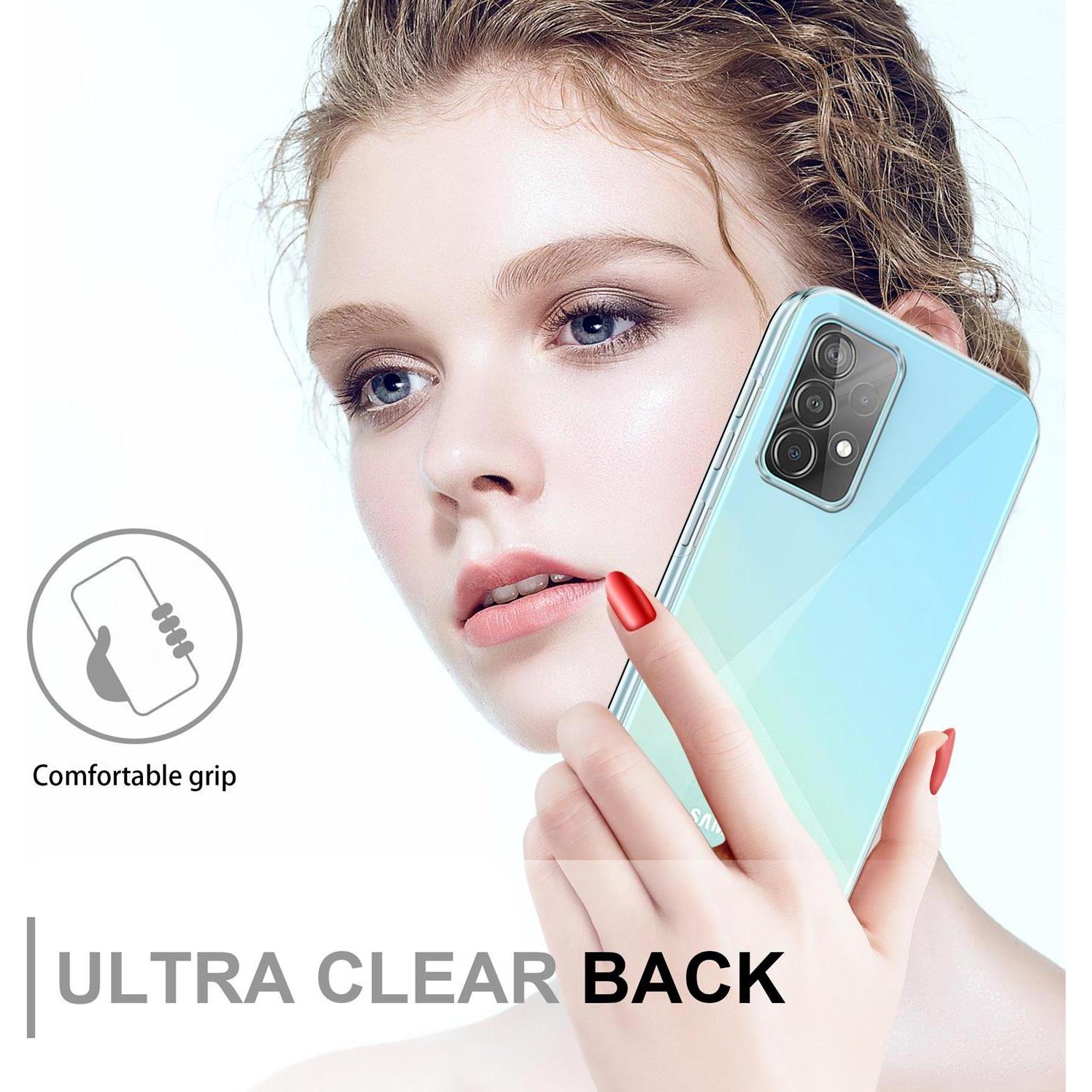 Thumbnail - Cadorabo TPU 360 Grad Case Cover (Samsung Galaxy A52), Smartphone Hülle, Transparent