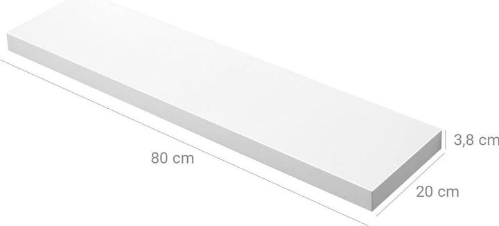 Actual product image Songmics Wally (80 x 20 x 3.8 cm)