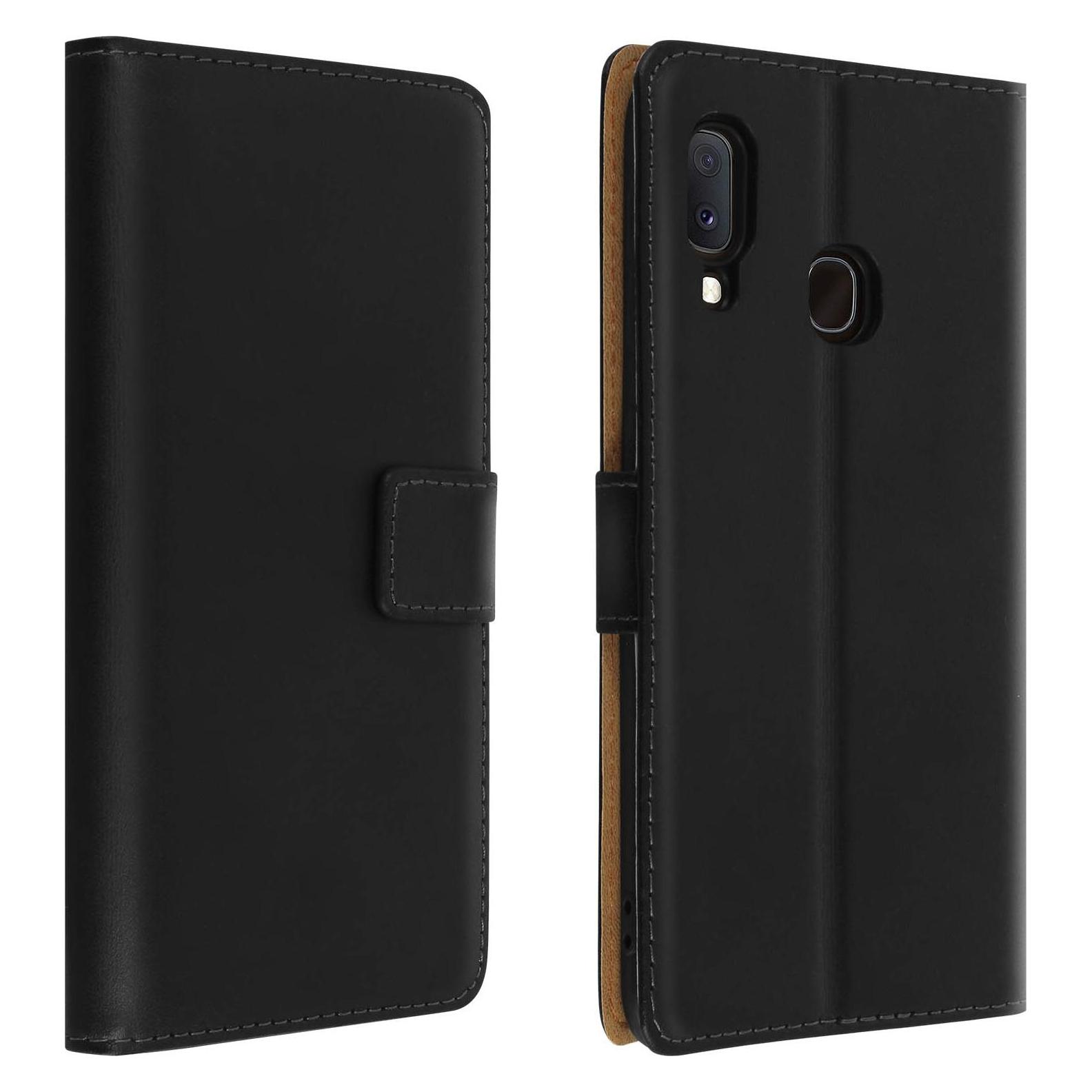 Avizar Lea Series (Samsung Galaxy A20e), Smartphone Hülle, Schwarz