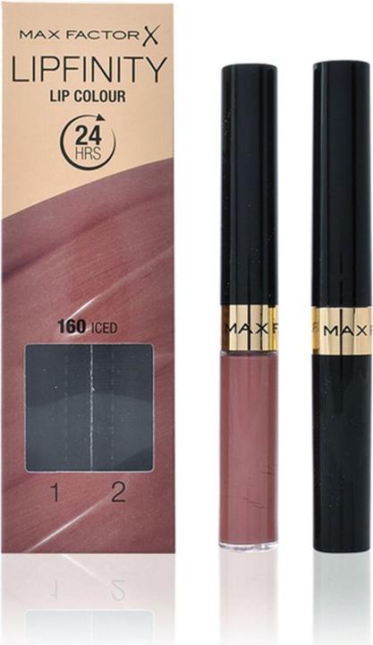 Actual product image Max Factor Lipfinity 24HRS (330 Essential Burgundy)
