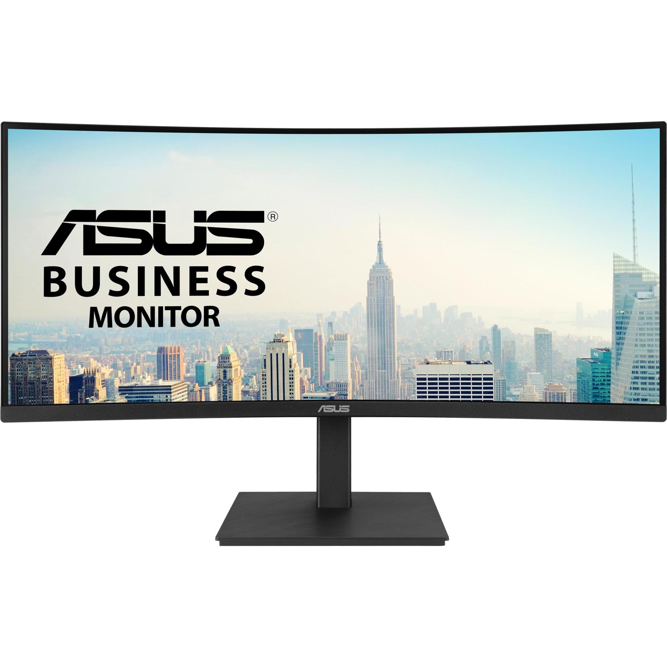 ASUS VA34VCPSN (3440 x 1440 pixels, 34"), Monitor, Zwart